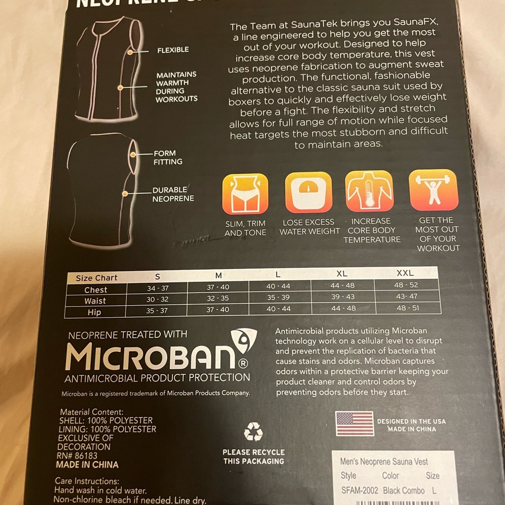 SAUNAFX MENS VEST